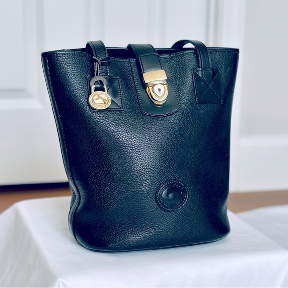 Dooney & Bourke Vintage Bucket Bag - Black - Picture 3 of 11